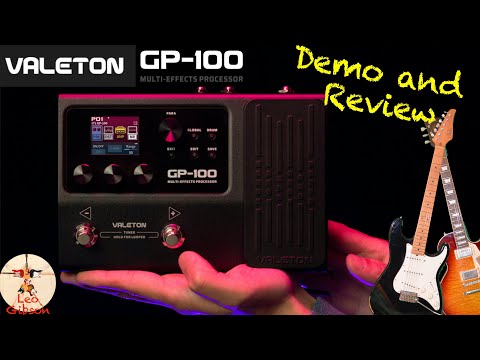 Valeton GP 100: demo and review (with extensive sound test)
