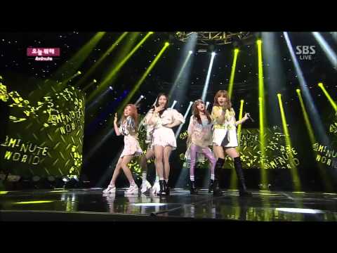 140406 4Minute Whatcha Doin' Today Live HD Inkigayo