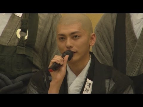 鍵本輝出演! TBSドラマ＆舞台「ぶっせん」ヒット祈願＆記者会見