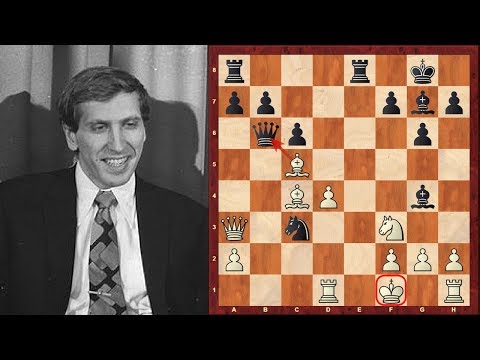 Bobby Fischer: Bobby Fischer's Top Eight Chess Sacrifices of all time!