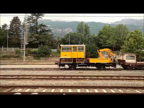 EC 88 DB-ÖBB EuroCity Train Verona Italy to Munich Germany