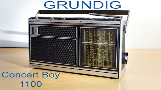 Grundig Concert Boy Radio Overview & Repair. Retro Tech