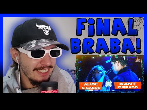 [FAT4LITYS] KANT E PRADO X ALICE GORETE E SABOÓ | FINAL| 274ª Batalha da Aldeia | REACT BAUEB
