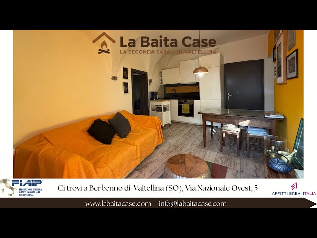 Appartamento in centro paese a Poggiridenti