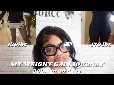 HOW TO GET THICK QUICKLY: Weight Gain Journey (Skinny Women)