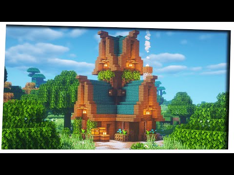 Minecraft - Awesome Rustic House Tutorial｜How To Build｜Inspiration Build｜Minecraft how to build