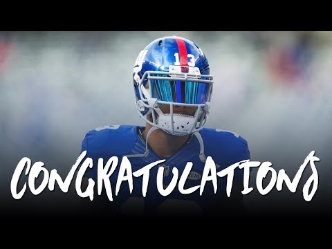 Odell Beckham Jr: Congratulations ft. Post Malone (2017 Giants Highlights) ᴴᴰ