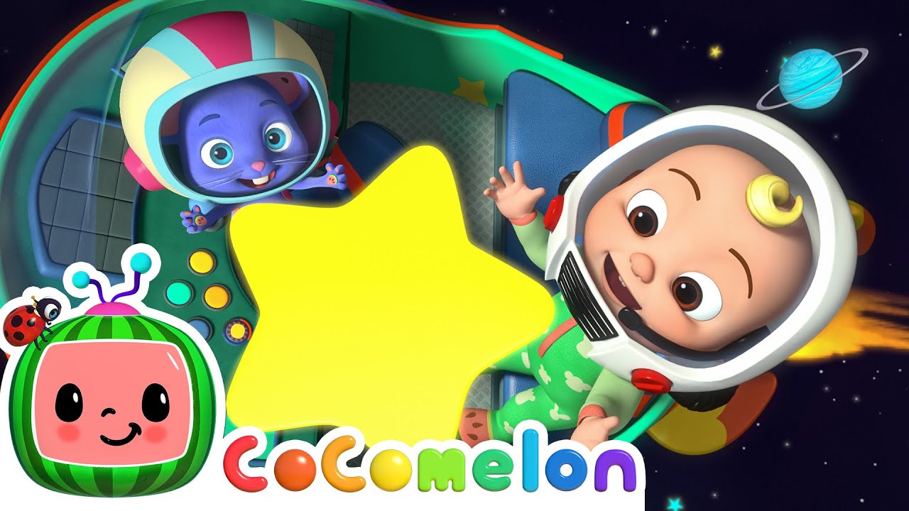 Twinkle Twinkle Falling Star ⭐ Mimi the Mouse's Magic Rocket! | NEW 🚀 CoComelon Animal Time