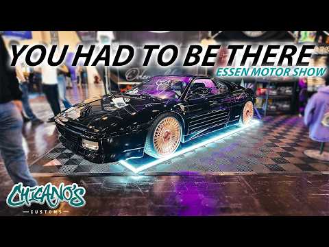 Inside Essen Motor Show 🇩🇪 | Chip Moosa Takes on the World’s Biggest Car Event