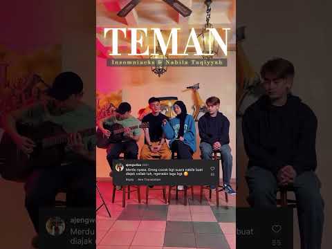 Akhirnya, boleh layan duet lagu Teman bersama Insomniacks & Nabila Taqiyyah 😍💗