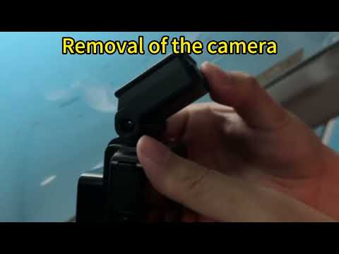 Remove the Kingslim dash camera with detachable bracket