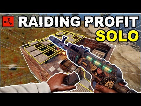 Rust - My BEST Solo RAIDING RUN For MONTHS *Scrap Profit! (Rust Solo Survival)