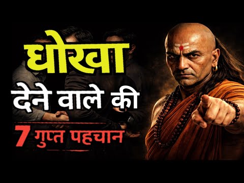 चाणक्य नीति: धोखेबाज़ को कैसे पहचानें? धोखा देने वाले लोगों की 7 पहचान || Chanakya niti