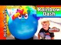 Mega GIANT Play-Doh Rainbow Dash Surprise Head ...
