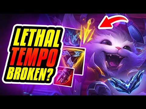 IS LETHAL TEMPO BROKEN ON GNAR?!? Pre-Season 13 Gnar Ranked Gameplay (League of Legends)