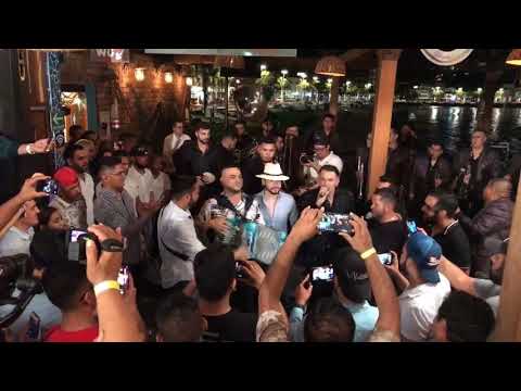 Charly Perez, Rafa Kelly, El Yaki, Toño Lizarraga and Alex Ojeda singing TOGETHER