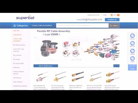 Superbat New RF Connector SMA female jack crimp RG174 RG316 LMR100 coax cable straight