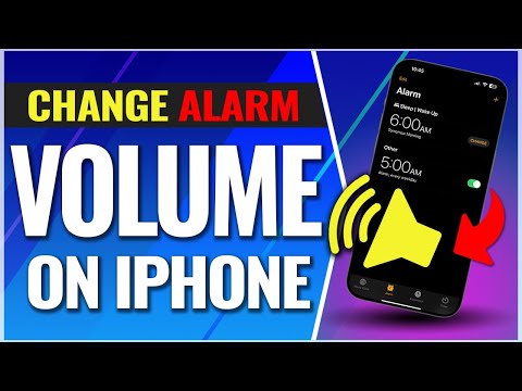 How To Change Alarm Volume On iPhone