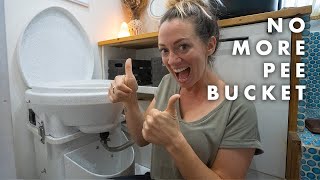 Compost Toilet Hack | DIY Urine Diverter