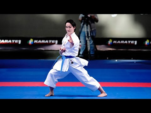 HIKARU ONO (JPN) vs KIYOU SHIMIZU (JPN) ,FINAL FEMALE KATA FUJAIRAH 2022