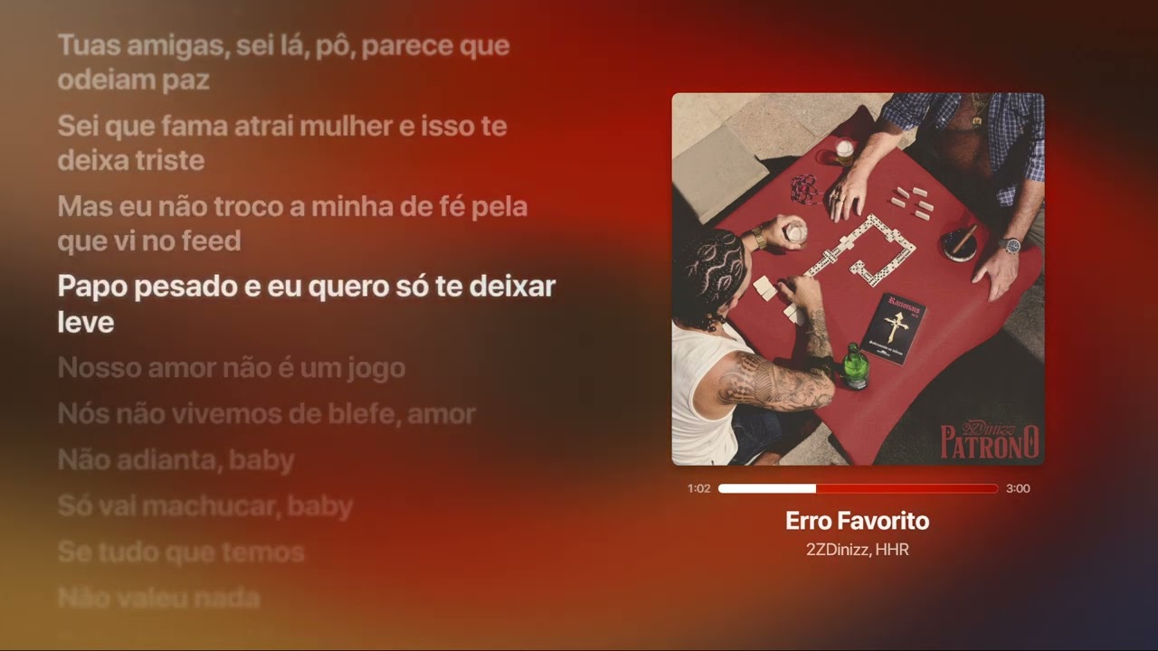 2ZDinizz - Erro favorito [Letra]