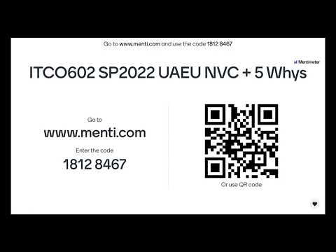 W11   ITCO602 2022 NVC