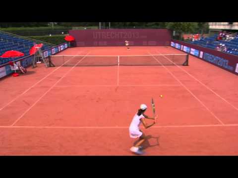 EYOF2013 TENNIS (G) DANAILOVA (RUS) - VUKOVIC (SUI) 6-3 4-6 6-1