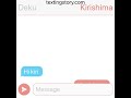 Bakudeku Small Skit
