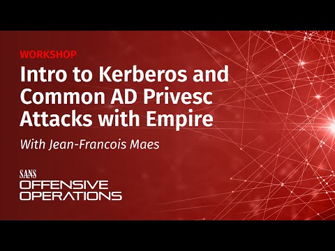 Intro to Kerberos and Common AD Privesc Attacks with Empire