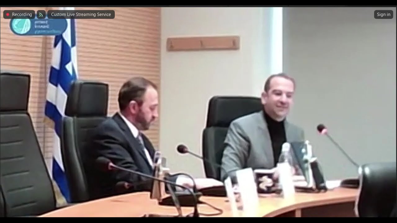 ΝΕΚΤΑΡΙΟΣ ΦΑΡΜΑΚΗΣ Ι 1η/2025 ΕΙΔΙΚΗ ΣΥΝΕΔΡΙΑΣΗ ΛΟΓΟΔΟΣΙΑΣ ΤΟΥ ΠΕΡΙΦΕΡΕΙΑΚΟΥ ΣΥΜΒΟΥΛΙΟΥ ΤΗΣ Π.Δ.Ε.