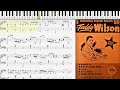 Blues In C# Minor by Teddy Wilson (1942, Blues piano)