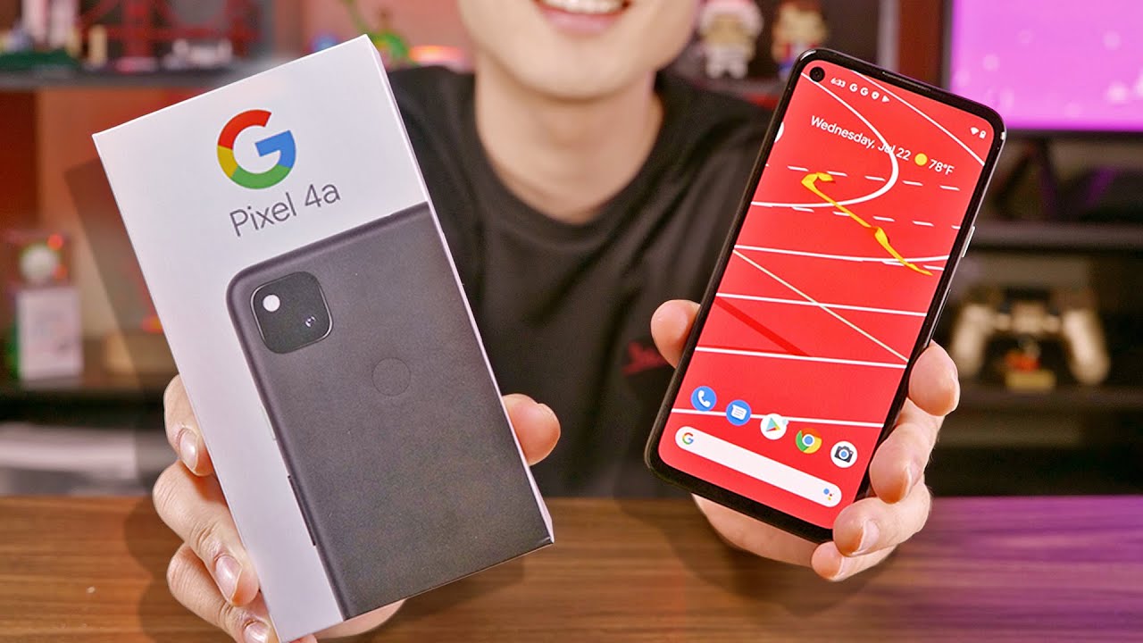 Pixel 4a unboxing