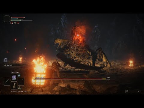 Killing the Magma Wyrm in Gael Tunnel at level 23