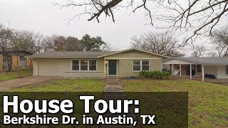 MLS House Tour: 1308 Berkshire Dr. in Austin, TX - Beautifully Updated Mid-Century Modern Home