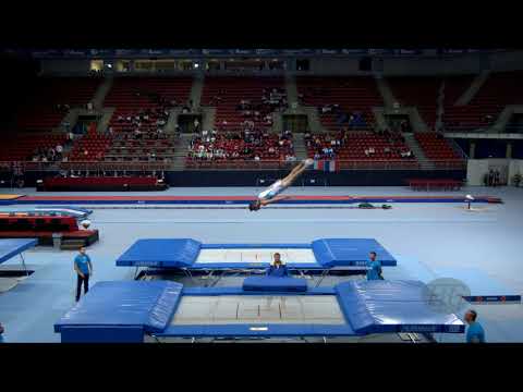 PROSTOROV Mykola (UKR) - 2017 Trampoline Worlds, Sofia (BUL) - Qualification Trampoline Routine 2