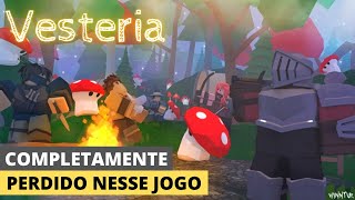 As Aventuras de um aventureiro Perdido no Vesteria Roblox! | Gameplay PC em PT-BR