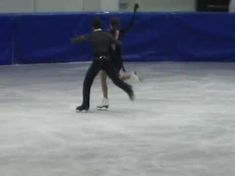 2012. Santa Claus Cup - Anna Gabrielle Bolshem/Roland Zilberberg Free Dance.avi