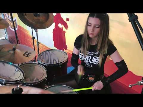 ALENA KAUFMAN - WISH I HAD AN ANGEL - NIGHTWISH COVER/LIVE DRUMCAM