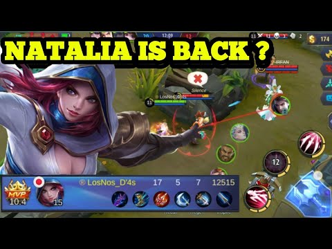 New Meta Natalia,Non Stop Roaming and Ganking | Top Global Abal Abal