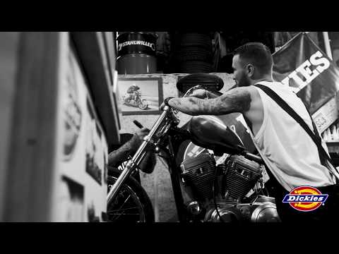 Dickies Redhawk Bib and Brace - Navy - WD600