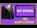 THE COMPUTER IS ON BUT NO DISPLAY ON THE SCREEN Pc No Signal Problem