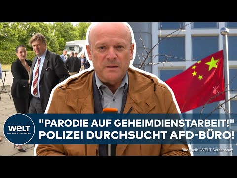 AFD-SPITZENKANDIDAT: Maximilian Krahs Büro durchsucht! "Immer skurrilere Geschichten!" China-Spion