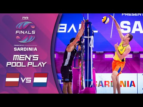 Plavins/Tocs vs Varenhorst/Van de Velde - Men's Pool Play | World Tour Finals 2021