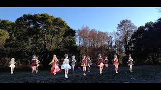 【デレステAR　116】黒川千秋　渋谷凛　星街すいせい　等15人ライブ　［横］