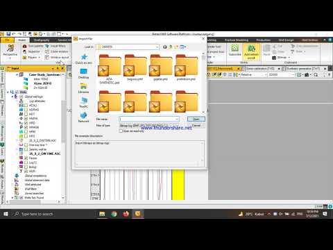 Tutorial import image (core data or etc) in Petrel