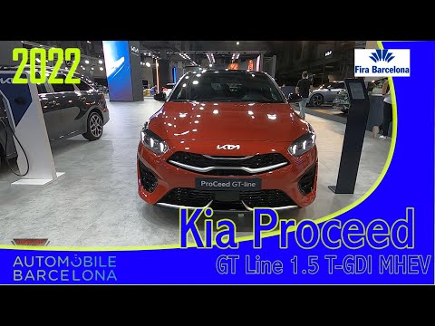 2022 Kia Proceed GT Line 1.5 T GDI Mhev  Premium Interior And Exterior  Walkaround  Automobile Barce