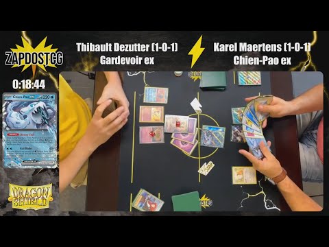 Gardevoir ex Deck vs Chien-Pao ex Deck - Paldea Evolved Gameplay (Pokemon TCG)