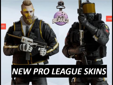 Rainbow Six Siege *Pro League Operator Skins *Plus* New Streamer Charms (Beaulo Twitch Charm!)