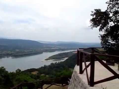 Visegrád - Hungary - Panoramic outlook f