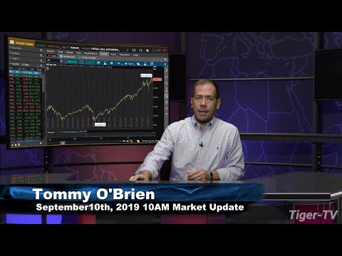 September 10th 2019, 10AM ET Market Update with Tommy O'Brien on TFNN